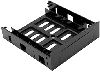 SOLUSTRE Front Bay Adapter for Easy Install Hollowed Design for Optimal Ventilation to Mounting Bracket for Hard Drives
