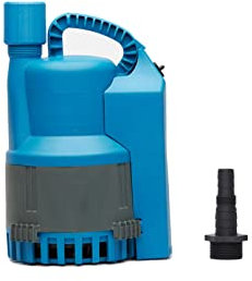 Schmutzwasserpumpe FLOW TP12-N bis 8500 Liter/Stunde mit Flachabsaugung 3mm und 10m Kabel