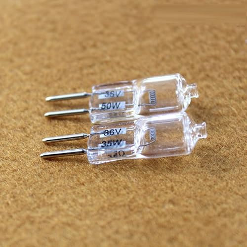 LEDLOCLB G5.3 De 2 Pines,Blanco Cálido 2700 K, Adecuadas Para Candelabros,Luces De Mesa,G5.3-36V,3 Piezas