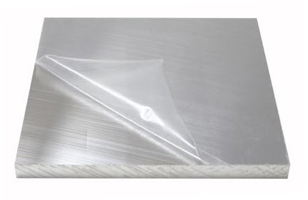 Alluminio grezzo fresato, AW5083, piastra in ghisa, taglio lamato, piastra di spessore 15 mm (300 x 300 x 15 mm)