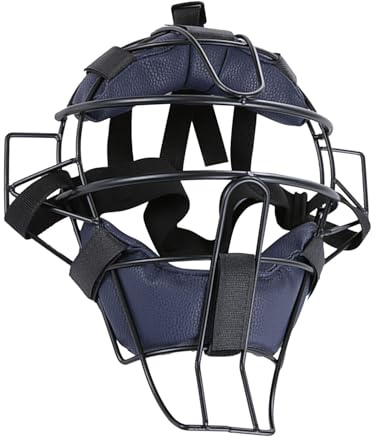 Generisch Máscara de béisbol - Protección facial de softball, casco de juego de protección | Cómodo ajuste de béisbol, protección facial completa, protección facial para lanzadores y receptores