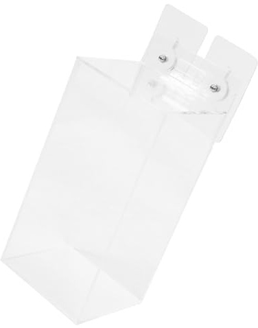 WHAMVOX Wall-mounted Glove Dispenser Acrylic Storage Box for Disposable Gloves Space-saving Organizer with Holder of Various in Home and Office