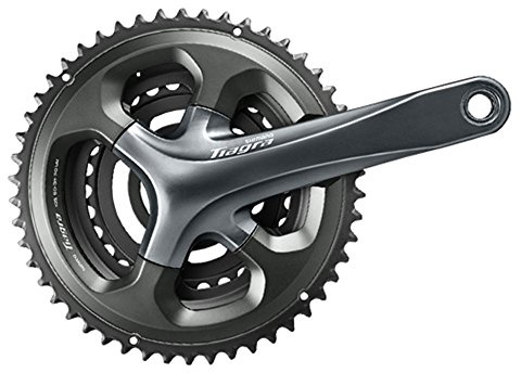 Shimano TIAGRA FC-4703 3x10-fach Kurbelgarnitur, Grey, 165 mm