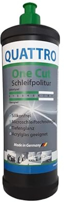 Unikum OPTIMUS QUATTRO Schleifpolitur silikonfrei 1kg NEUER NAME Unikum QUATTRO One Cut Schleifpolitur 1kg