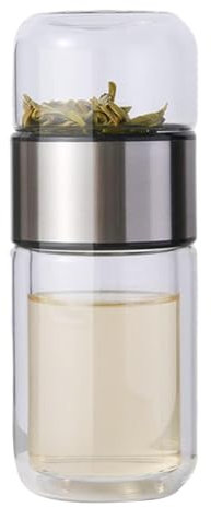 Tee-Ei Flasche | Tee-Flasche auslaufsicher für Reisen | loser Tee Ei Teeflasche für losen Tee, Blumen, Tee, Zuhause, Reisen