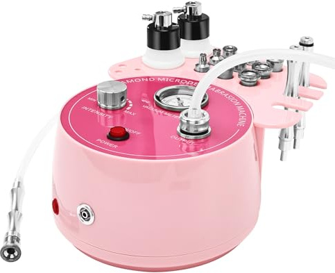 Punta de Diamante Facial Profesional, Blayram Dispositivo de Mic-ro_der-moa/brasión Facial con Punta Dispositivos de microdermoabrasión y exfoliación (B 3-1)