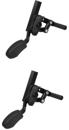 Ipetboom Elektrische Rollstuhlbremse 2 Stück Handbremse Ersatzteile Bremshebel Zubehör Für Rollstuhl Mobilitätshilfen 17.5X11X8 Cm