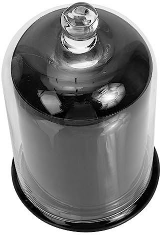 HOLIDYOYO 1satz Dekorativer Kerzenhalter Mit Deckel Aus Glas Hochwertiger Kerzenständer Für Hochzeiten Und Wohnräume Für Romantische Anlässe Und Gemütliche Dekoration
