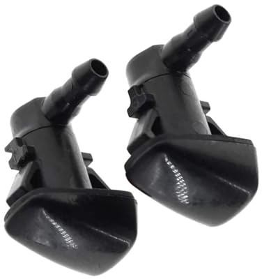 Rociador Parabrisas Compatible con Dodge para Challenger 2011 2012 2013 2014 2015 2016 2017 2 Boquillas De Limpieza De Parabrisas 5182327AA
