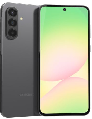SAMSUNG Galaxy A56 5G 2025 with AI | 256GB, 8GB, Dual SIM | 6.7 120Hz AMOLED, Water Resistant, Android 15 | International Model Factory Unlocked for T-Mobile, Global | 25W Charger Bundle (Graphite)