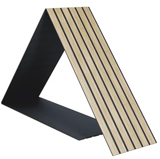 acous Compact Akustikpaneel - Schallabsorbierende Echtholz-Wandverkleidung aus Eiche - Perfekt für Wohnzimmer Büros und Studios