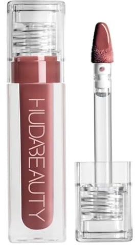 HUDA BEAUTY ORIGINAL | FAUX FILLER - Hochglanz-Gloss | für Lippen mit veganem Kollagen | 3,9 ml | by BELLA | (Bombshell, 3,9 ml (1er-Pack))