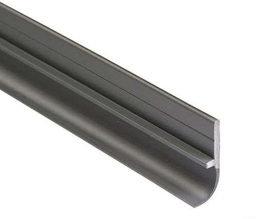 Striscia sigillante per la parte inferiore della porta con strato in silicone flessibile per ridurre il rumore del vento e prevenire l'ingresso di polvere, acqua e sporco sotto le porte, per uso