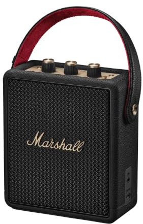 Marshall Stockwell III Enceinte Portable Bluetooth - Black and Brass