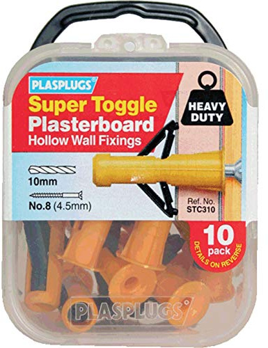 Plasplug Stc310 Super Toggle Cavity Anchors (10)