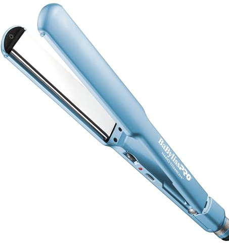 BaBylissPRO Flat Iron Hair Straightener, 1-1/2 Inch, Nano Titanium Hair Styling Tools & Appliances, BNT4073TUC