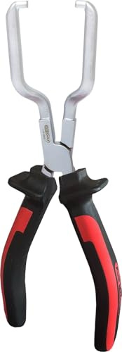 KS Tools 115.0900 Kraftstoffleitungs-Zange | Kraftstoffschlauchzange aus Chrom-Vanadium