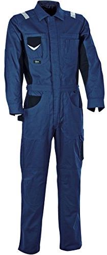 Cofra V067-0-02.Z52 Tuta Hangar Blu Navy/Nero, 52