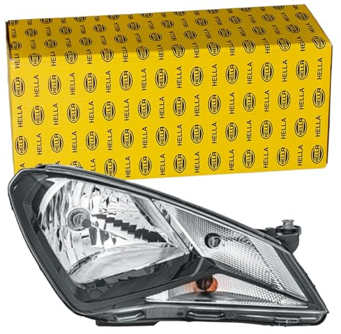 HELLA 1EJ 010 671-021 Scheinwerfer - Seat MII (KF1, KE1) - schwarz - ECE - für Rechtsverkehr - rechts