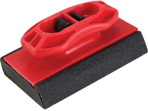 Warner Sanding Block Hand Sander, 34436A, Dimpled Rubber