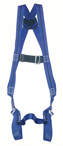 Miller Titan 1P Harnais de Sécurité Antichute, Taille Universelle, Anneau Dorsal, Polyester, Boucles de Réglage, Sangle Sous-Fessière, Poids approx. 0.5 kg, 1011890