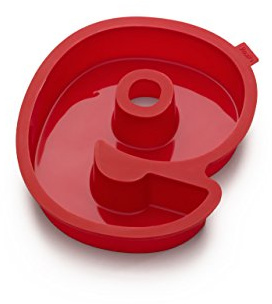 Lékué Molde silicona número 9, Rojo, Único