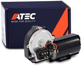ATEC Germany Scheibenwischermotor 12v vorne, Wischermotor Frontscheibe Kompatibel mit MERCEDES-BENZ 124er, E-Klasse (W124), E-Klasse Cabriolet (A124), E-Klasse Coupe (C124), E-Klasse T-Model (S124)