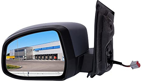 BESTPRICE 1x Elektrischer Außenspiegel links beheizbar Seitenspiegel asphärisch Kompatibel mit FORD FOCUS Mk2 (DA_, HCP, DP), FOCUS Mk2 Stufenheck (DB_, FCH, DH), FOCUS Mk2 Turnier (DA_, FFS,