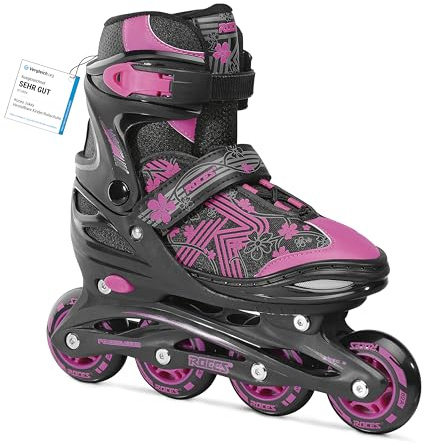 Roces Jokey 3:0 Inline Skates Black-Pink 26
