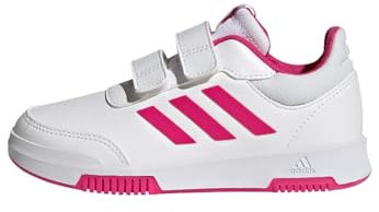 adidas Tensaur Hook And Loop Shoes, Sneaker Unisex - Bambini e ragazzi, Cloud White Magenta Core Black, 38 2/3 EU