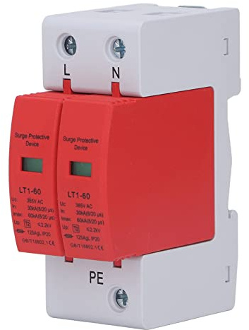 AC 30KA‑60KA Dispositivo di Protezione Contro le Sovratensioni 2P Dispositivo di Protezione Contro le Sovratensioni Dispositivo di Protezione Contro i Fulmini Domestici Installazione su Binario da 36