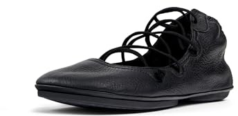 Camper Right Nina K400194, Botines con Cordones Mujer, Negro 029, 40 EU