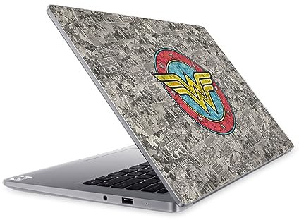 Head Case Designs Offizielle Wonder Woman DC Comics Vintage Collage Comic Bucheinband Vinyl Haut Aufkleber Abziehbild Abdeckung kompatibel mit Mi Notebook 14 (2020)