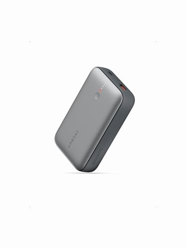 AMEGAT Powerbank 20000mAh, 22.5W Mini Power Bank USB C Input&Output Klein Aber Stark Externe Handyakkus Kompatibel mit Smartphones, Tablets, Laptops, Ohrhörer und mehr(Sturmgrau)