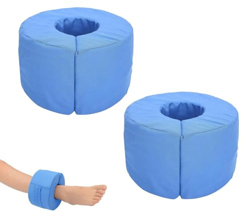 Cuscino di supporto per sollevamento piedi, cuscino in schiuma per caviglia, protezione per tallone, poggia mano, supporto per gambe, per la prevenzione del dolore al comodino e il recupero