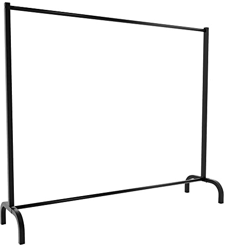 CLP Kleiderständer Lara I Garderobenständer Aus Metall, Farbe:schwarz, Größe:150x38x120 cm