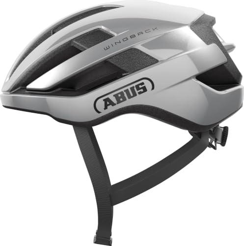 ABUS Rennradhelm WingBack – einfacher Roadhelm für sportliches Fahren im Alltag und in der Freizeit – für Erwachsene und Jugendliche