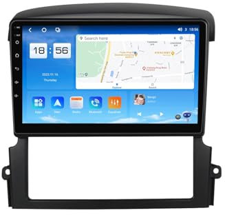 For Kia Sorento BL 2002-2011 Car Stereo 2 Din Wireless Carplay Android Auto 9 Full IPS Touchsreen HD Live Rearview/BT 5.0/WIFI/4G SIM/DVR/GPS/SWC/FM AM Radio RDS DAB+DSP(M700S)