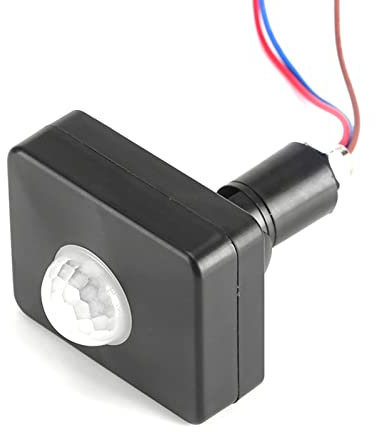PIR-Sensor, Wandlichtschalter für Bewegungsmelder, LED-Sicherheitslicht, AC 90 V–220 V, Infrarot-Bewegungsmelder, Detektorschalter für Nächtliche Sicherheitsbeleuchtung, Gartenhaus