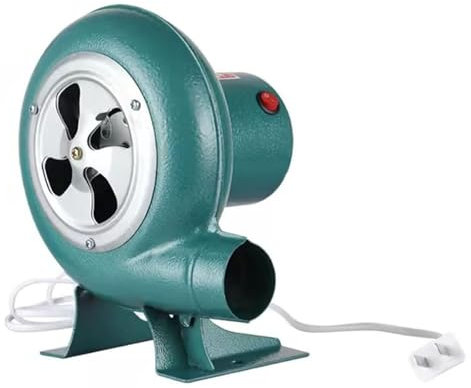 JOUFNING Soffiatore Elettrico A velocità Variabile - 220V Soffiatore per Forgia A Carbone A Basso Rumore, Ventilatore per Forgiatura A Manovella, Eccitatore di Fiamma Accendifuoco per Grill(60W)