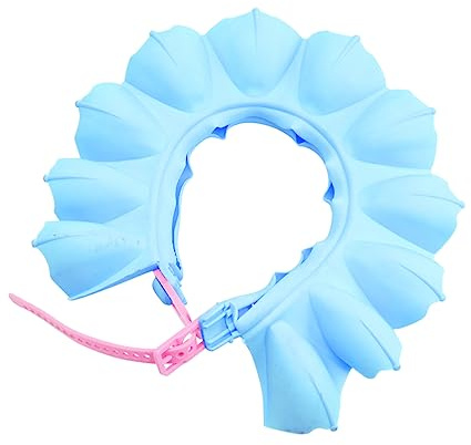 Toyvian Babydusche mit Doppelter Wasserdichtigkeit aus Tpe-material Verstellbarem Kleber für Schützt Augen und Ohren Beim Waschen Geeignet für Mädchen und Jungen