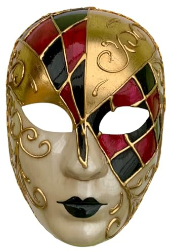 Lanna msk Handgefertigte Maskerade venezianische Ballmaske Volto Gesichtsmaske Party Fasching Karneval