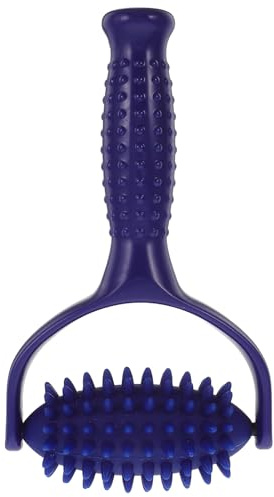 Hohopeti Handgehaltener Massageroller mit Noppen für Sanfte Muskelmassage Leichtes Abs Pvc Material zum Entspannen bei Arbeit der Ruhezeit