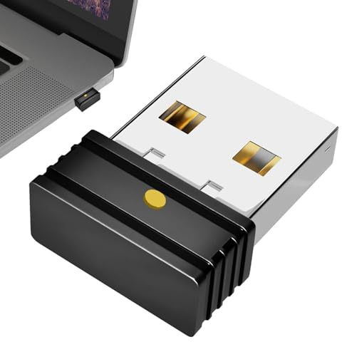 Jiggler Per Mouse Del Computer | Shaker Per Mouse USB In Metallo Non | Rilevabile Con Pulsante Di Commutazione, Mini Dispositivo Di Scuotimento Automatico Con 2 Modalità Jiggle, Senza Driver, Plug