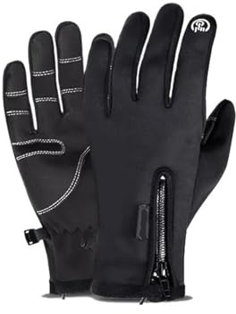 Guanti riscaldati, 2 Pezzi Guanti Riscaldati Elettrici Termici Invernali Caldi For Sci, Snowboard, Caccia, Pesca, Impermeabili, Ricaricabili,per donne e uomini(XL)