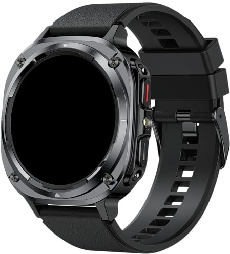 TIMU Smart Watch for Men, 1.39-Inch HD Display with Call Function | Pedometer, IP68 Waterproof, Outdoor Fitness Tracker for iOS and Android