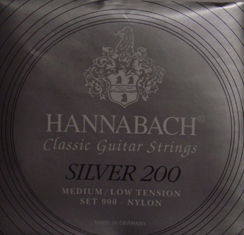 Hannabach 900 - Silver 200 Konzertgitarre, medium/Low Tension