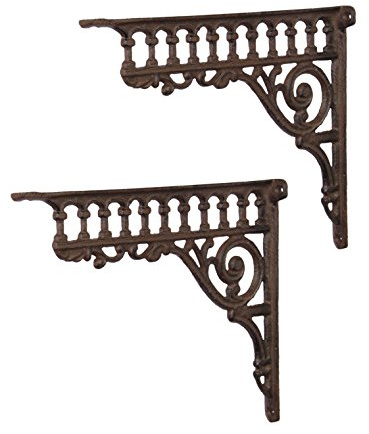 Wandwinkel Winkel Wandhalter Regalträger Set Gusseisen Andalucia Antik Stil