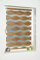 K-home Klemmfix Doppelrollo Welle ohne Bohren - Taupe 70 cm x 150 cm (B x L)