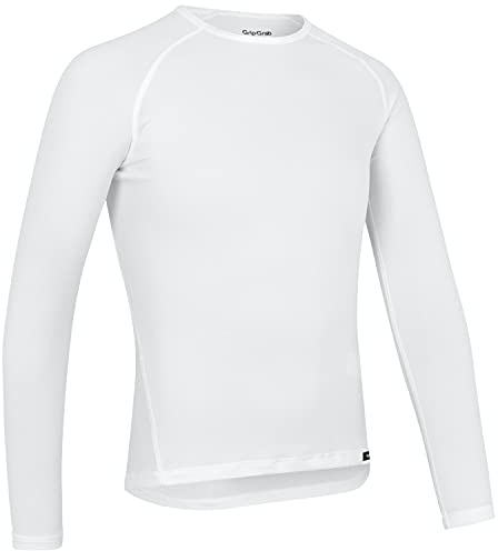 GripGrab Ride Thermo Baselayer Herren Fahrrad Langarm Funktionsunterhemd | 1er und 3er Pack, Anti-Geruch Unterhemd, Polyester/Polypropylen, warm & atmungsaktiv für kalte bis milde Temperaturen